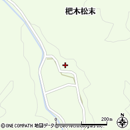 福岡県朝倉市杷木松末1680周辺の地図