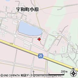 愛媛県西予市宇和町小原516周辺の地図