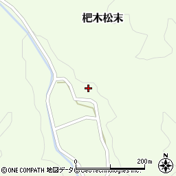 福岡県朝倉市杷木松末1679周辺の地図