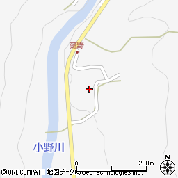 大分県日田市小野2312周辺の地図