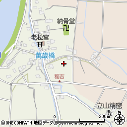 福岡県小郡市稲吉93周辺の地図