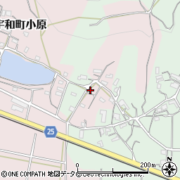 愛媛県西予市宇和町小原531周辺の地図