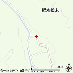 福岡県朝倉市杷木松末1686周辺の地図