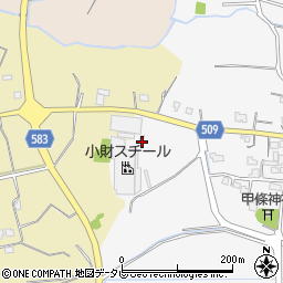 福岡県三井郡大刀洗町甲条924-1周辺の地図