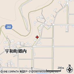 えひめ洋紙株式会社　西予営業所周辺の地図