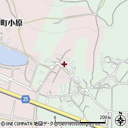 愛媛県西予市宇和町小原1040周辺の地図