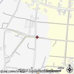 福岡県朝倉市小隈12周辺の地図