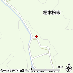 福岡県朝倉市杷木松末1685周辺の地図