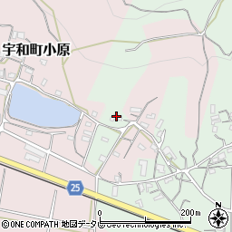 愛媛県西予市宇和町清沢1289周辺の地図