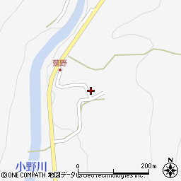 大分県日田市小野2263-1周辺の地図