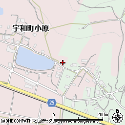 愛媛県西予市宇和町小原492周辺の地図