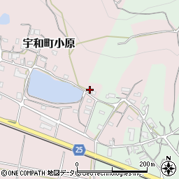 愛媛県西予市宇和町小原491周辺の地図