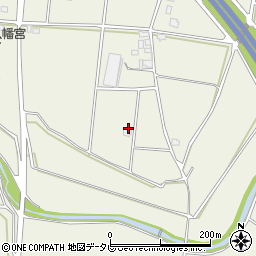 福岡県朝倉市大庭1451-1周辺の地図