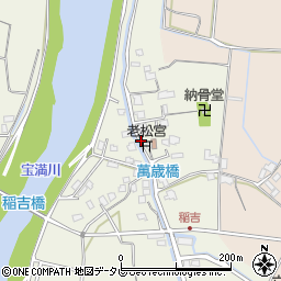 福岡県小郡市稲吉40周辺の地図