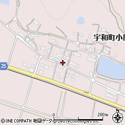 愛媛県西予市宇和町小原373周辺の地図