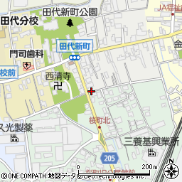 佐賀県鳥栖市田代新町123-2周辺の地図