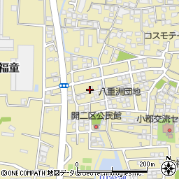 徳永　ピアノ教室周辺の地図