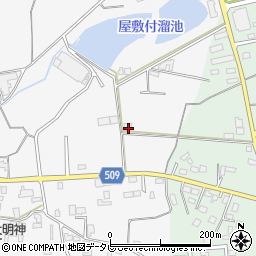 福岡県三井郡大刀洗町甲条1129-10周辺の地図