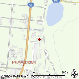 愛媛県西予市宇和町坂戸448周辺の地図