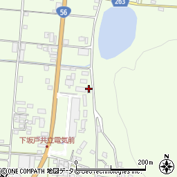 愛媛県西予市宇和町坂戸458周辺の地図