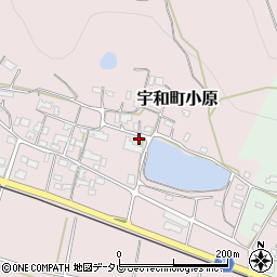 愛媛県西予市宇和町小原351周辺の地図