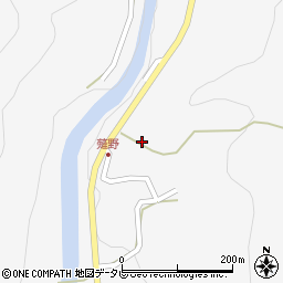 宝珠山日田線周辺の地図