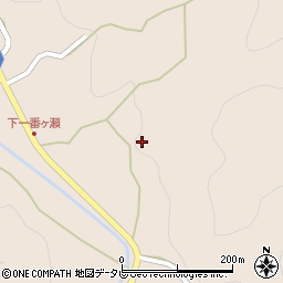佐賀県神埼市脊振町服巻一番ヶ瀬下周辺の地図