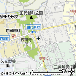 佐賀県鳥栖市田代新町123周辺の地図