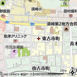 高知県須崎市東古市町5周辺の地図
