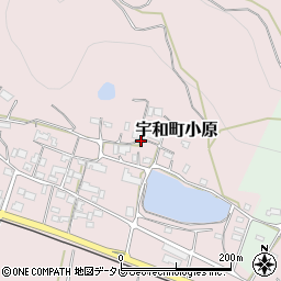 愛媛県西予市宇和町小原441周辺の地図