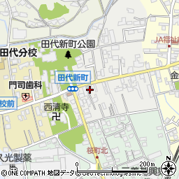 佐賀県鳥栖市田代新町110周辺の地図