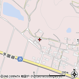 愛媛県西予市宇和町小原293周辺の地図