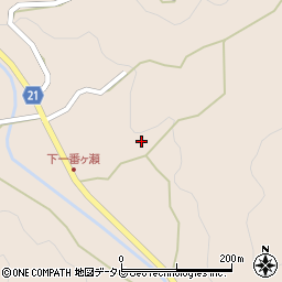 佐賀県神埼市脊振町服巻5825-1周辺の地図