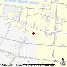福岡県朝倉市小田1785周辺の地図