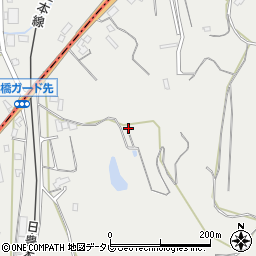 大分県速見郡日出町大神9656-89周辺の地図