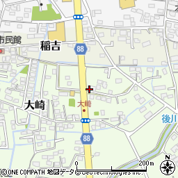 株式会社サニクリーン九州　小郡営業所周辺の地図