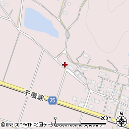 愛媛県西予市宇和町小原280周辺の地図
