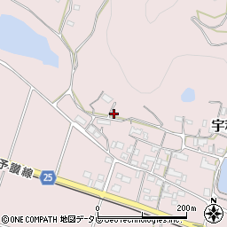 愛媛県西予市宇和町小原291周辺の地図