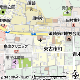 高知県須崎市東古市町6周辺の地図