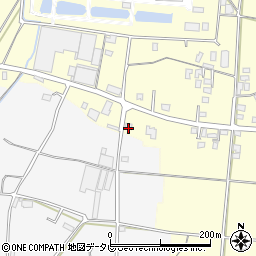 福岡県朝倉市小田1787周辺の地図