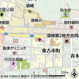 須崎第二総合庁舎周辺の地図