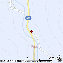 大分県日田市上宮町2842周辺の地図