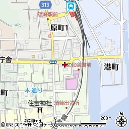 須崎観光周辺の地図