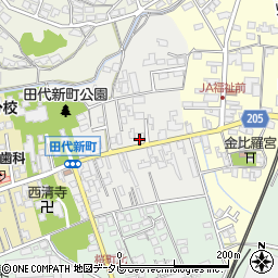 佐賀県鳥栖市田代新町165-1周辺の地図