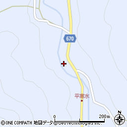大分県日田市上宮町2838周辺の地図