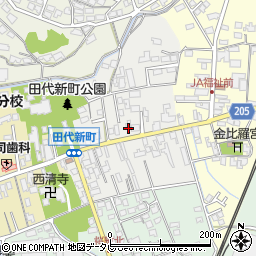 佐賀県鳥栖市田代新町162-2周辺の地図
