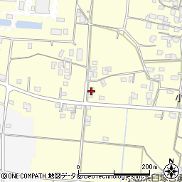 福岡県朝倉市小田1905周辺の地図