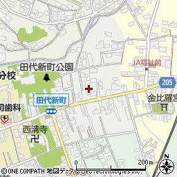佐賀県鳥栖市田代新町162周辺の地図