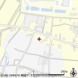 福岡県朝倉市小田1791周辺の地図