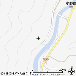 大分県日田市小野1590周辺の地図